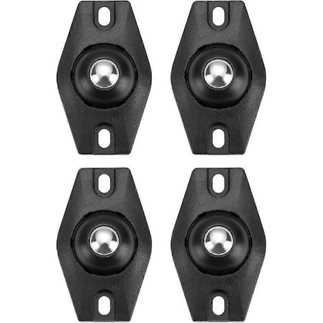 Lot de petites roulettes pivotantes, roulettes pivotantes auto-adhésives à 360°, mini-roues universelles auto-adhésives, pour meubles. (1/5)