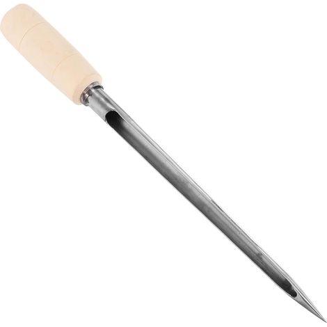 Bodenprobennehmer mit Holzgriff und Edelstahl für Getreide