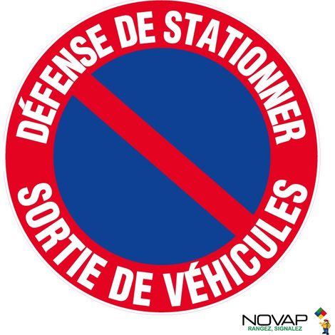 Disque défense de stationner diamètre 300mm - NOVAP - 4060798