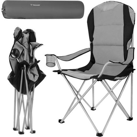 Sedia da pesca pieghevole, portata 120 kg, braccioli, copertura