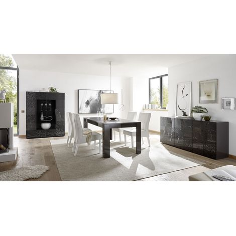 Comedor completo MIREL antracita (1/5)