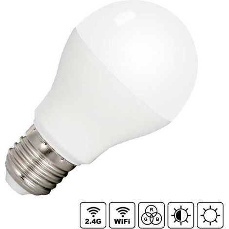 Ampoule LED E27 6w Rgb+cct Rf 2,4ghz Fut014 (1/5)