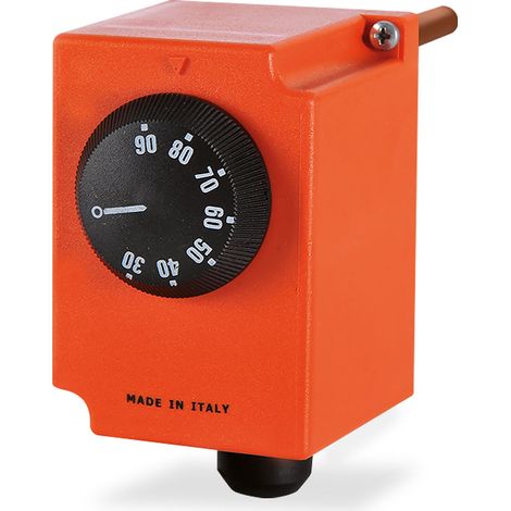 Termostato ad immersione regolabile 30-90oC, da 1/2", lunghezza 100 mm (1/2)