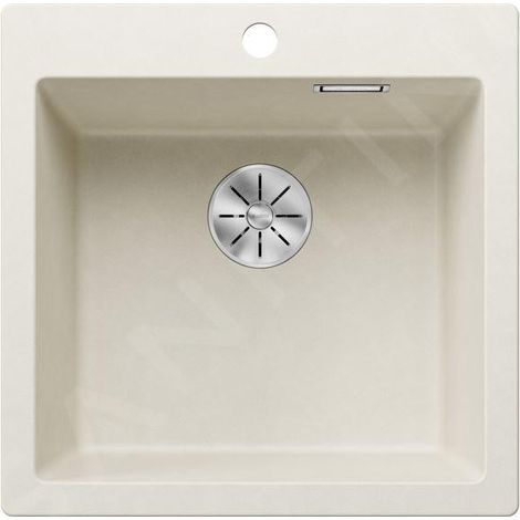 Blanco Pleon 5 - Évier en Silgranit, 52x51 cm, InFino, blanc doux 527135 (1/3)