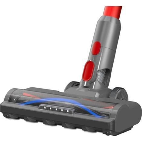 Brush compatible with Dyson vacuum cleaners V7, V8, V10, V11, V15. Electric cleaning brush head with front light. For hard floors and short-pile carpets. (1/5)