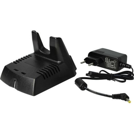 Chargeur compatible avec Vertex VX-150, VX-127, VX-168, VX-160 batteries de radio - Socle + Prise, 7,2 V, 0,4 A (1/4)