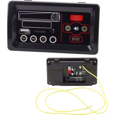 Pannello musicale per veicoli elettrici a batteria - 12V (1/3)