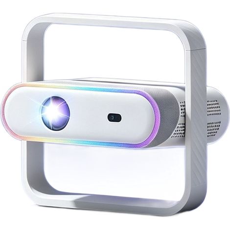 Mini vidéoprojecteur portable Android 14 - 450 ANSI - HD 720P natif - correction trapézoïdale automatique - HDMI/USB - home cinéma (1/4)