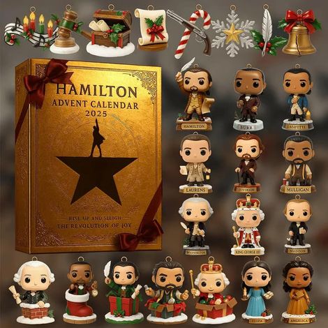 2025 Advent Calendar Hamilton's Arrival Calendar Blind Box - Brown -