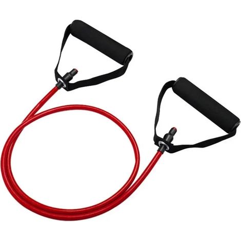 Bandas elásticas de resistencia para fitness  Bandas elásticas para dominadas para entrenamiento en gimnasio  Equipo de entrenamiento portátil 120 cm, 9 kg (1/2)
