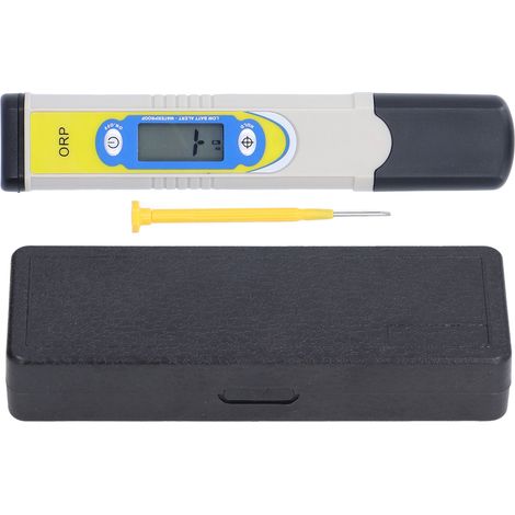 Tragbares digitales ORP-Messgerät mit hintergrundbeleuchtetem LCD-Bildschirm – Wasserqualitätsmessgerät im Stiftformat – Redoxmessung -1999 bis 1999 mV (1/5)