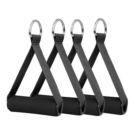 Poignée de Tirage Musculation,4 Pièces Tirage Musculat ION (1/5)