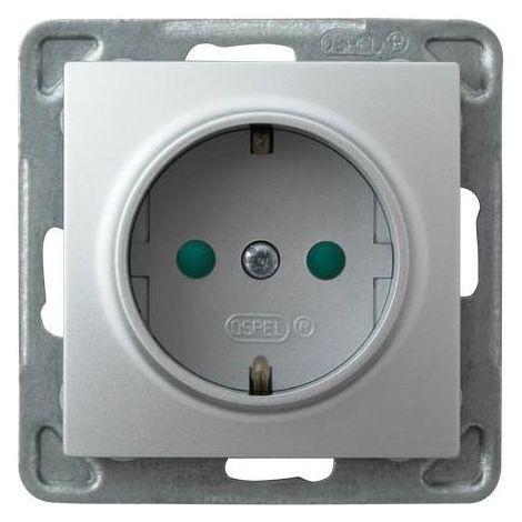 Presa ospel gp-1ysp/m/23 incasso sicura 16A 250V (1/2)