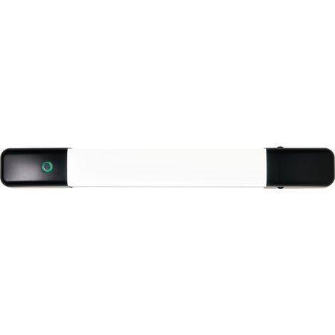 Litecraft Bathroom Shaver Wall Light Touch Sensitive 10 Watt CCT LED - Matte Black