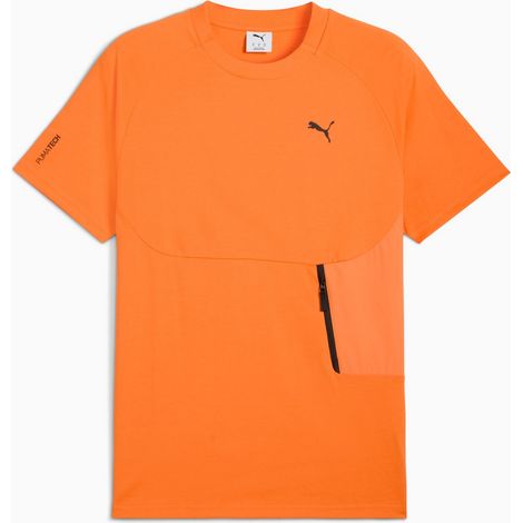 Puma Herren-T-Shirt Pumatech Pocket Orange 62967326 R L (1/5)