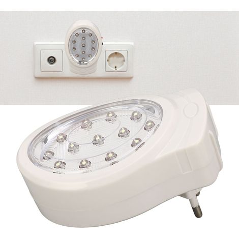 Éclairage de secours KG-913 2 W, éclairage en cas de coupure de courant, 110-240 V CA, norme européenne (1/5)