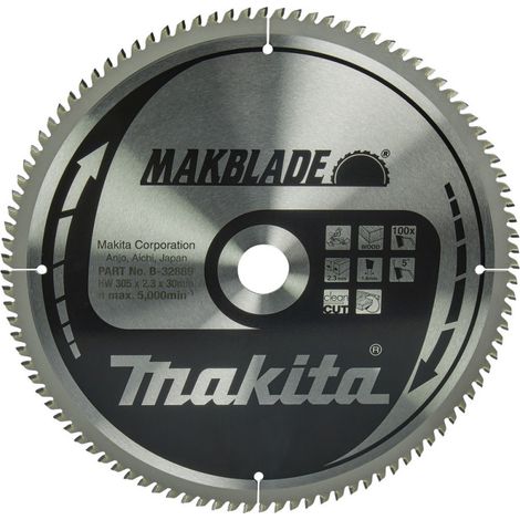 Makita - Sägeblatt Holz, 305x30 mm, 100 Zähne B-32889