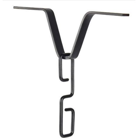 Rain Chain Hooks for Gutter Downpipe Outlets, V Mount Rain Chain Clips for Gutters Rain Chain Anchors (1/5)