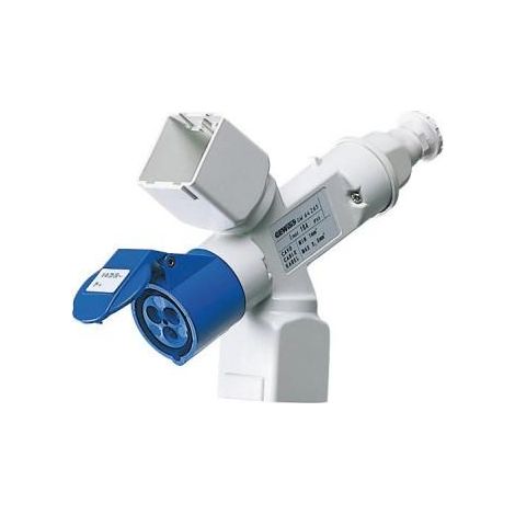 ADAPT.PREDISP.-2+2 M.SYSTEM/2P+T16A 6H GEWISS GW64265