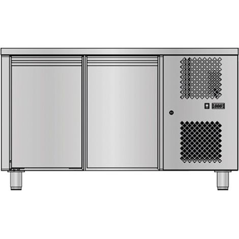 Table Réfrigérée Positive 2 Portes - Sans Dosseret - 210 L - Sofraca