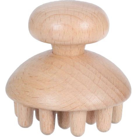Holztherapie-Pilz-Holzmassagegerät, Pilz-Holztherapie-Werkzeug, Ganzkörper-Holzmassagegerät aus Pilz-Holz, Gua-Sha-Werkzeuge für Frauen und Männer zur Linderung von Beschwerden (1/5)