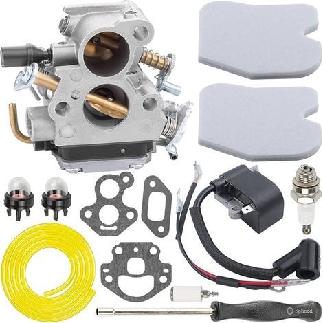 carburateur de Bobine d'allumage Filtre à air pour Husqvarna 235 235E 236 236E 240 240E 120 Mark II tronçonneuse pour Jonsered CS2234 CS2238 CS2234S CS2238S C1T-W33C 586936202 574719402 (1/5)