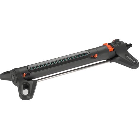 GARDENA Irrigatore oscillante da giardino: per l’irrigazione di superfici da 9-250 m², gittata 3-18 m, larghezza del getto 3-14 m  AquaZoom M (18712-20)