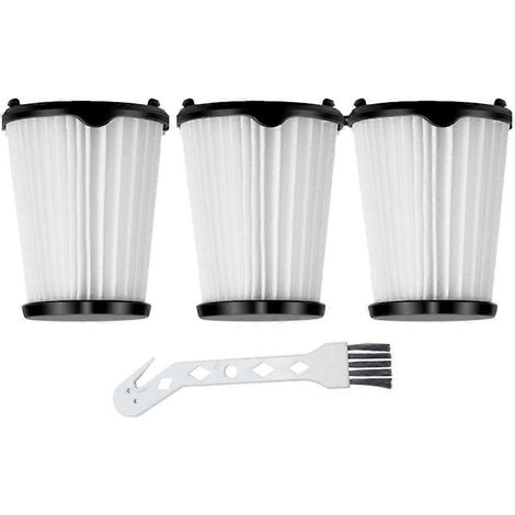 Lot de 3 filtres de rechange VAF-1 compatibles avec l'aspirateur balai Electrolux Ergorapido EHVS2510AW VS3510AR (1/5)