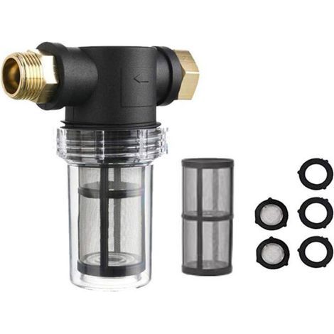 3/4-Zoll-Schlauchfilter – Vorfilter für Garten- und Haushaltswasser – Sedimentfilter – 1 Stück (1/5)