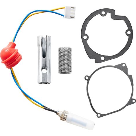 VEVOR 8 V Glühkerzenstecker Reparatursatz, Glühzündkerzensatz für Standheizungen mit Zerstäubungsnetz, kompatibel mit 2/5/8 kW Standheizung, Dieselheizungszubehör für Auto Lkw Boot (1/5)