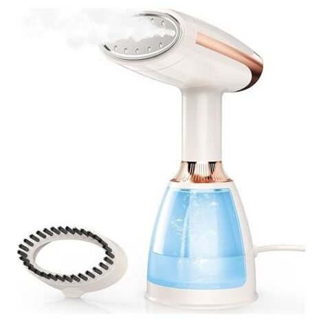 Defroisseur Vapeur Vertical, Fer à Repasser Vertical Portable, 1500W 280ML, Réchauffage Rapide, Défroisseur à Main Vapeur à Vêtements, Convient à Tous les Tissuspour, idéal pour la maison et levoyage( (1/5)