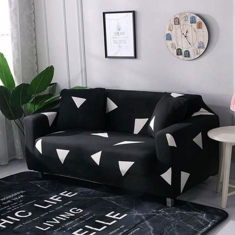 Housse de protection de coussin de housse de canap lastique impermable leau et la poussire pour canap 4 (1/4)