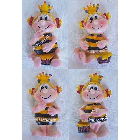 Biene Wietzendorf Maskottchen Magnetfigur Figur 4 Stk. (1/5)