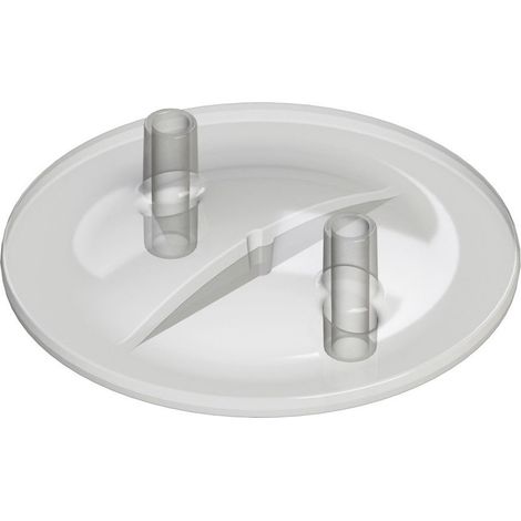 KERBL COUVERCLE PLAT POUR SEAU DE TRAITE TRANSPARENT 16 X 20 MM 151059