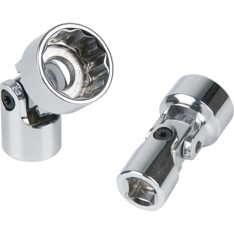 KS-Tools 150.1716 3/8" Getriebe 12-kant-Stecknuss mit Gelenk, 16 mm (1/5)