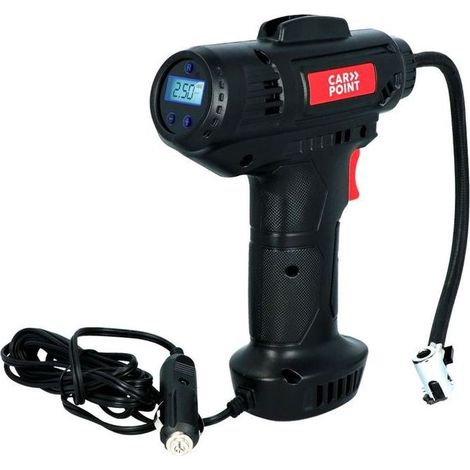 COMPRESSEUR GONFLEUR 12V 54W EN FORME DE PERCEUSE (1/5)