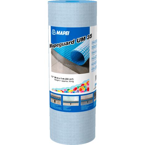 Natte de désolidarisation et d'étancheité MAPEGUARD UM35 /m² MAPEI