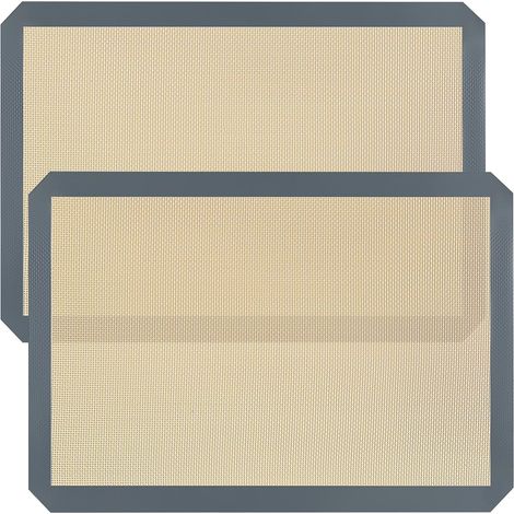 Tappetino da forno in silicone antiaderente e riutilizzabile per torte e pasticcini (41,9 x 29,5 cm) (1/5)