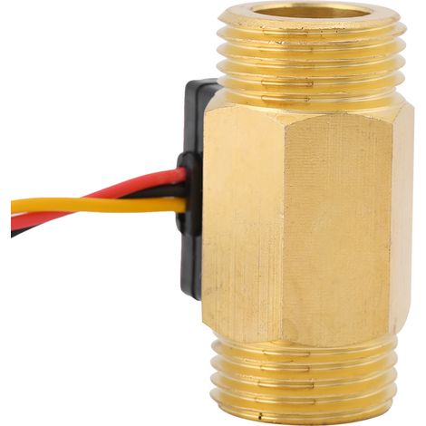 Magnetischer Wasserdurchflusssensor 1–25 l/min, Kabelschalter, G1/2-Gewinde, hohe Langlebigkeit (1/5)