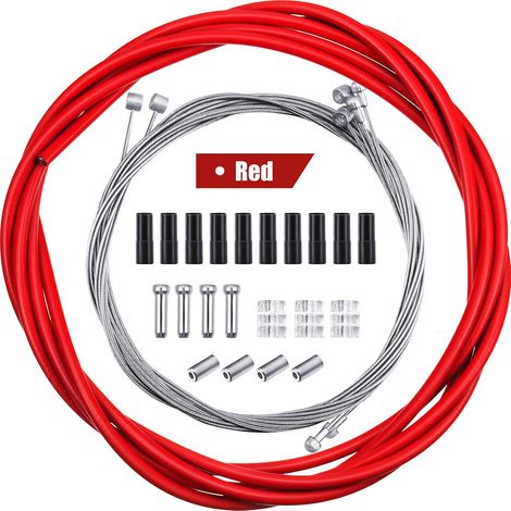 Lot de 4 câbles de frein universels pour vélo et vélo de route (1/5)