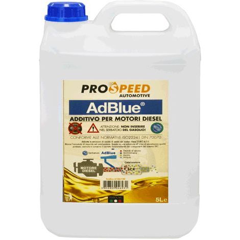 LIQUIDO PER MOTORI DIESEL 'AD BLUE' lt. 5 - tanica PROSPEED