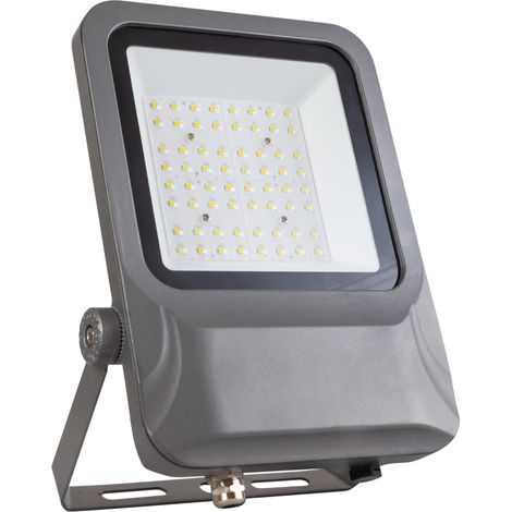 Projecteur LED 50W 9000Lm 120º 5000ºK IP65 Transformateur Moso 100 000H [1916-FL-J-50W-CW] (1/5)