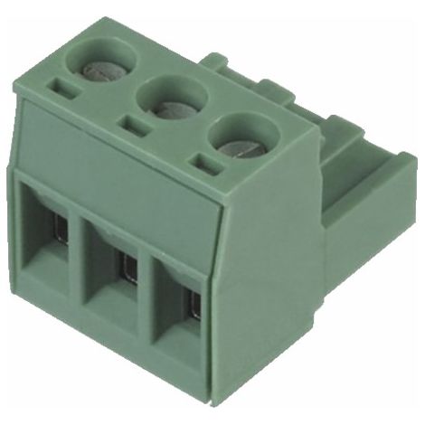 Bloc de jonction 3 contacts F5.08 pour cartes- DIFF - 150358