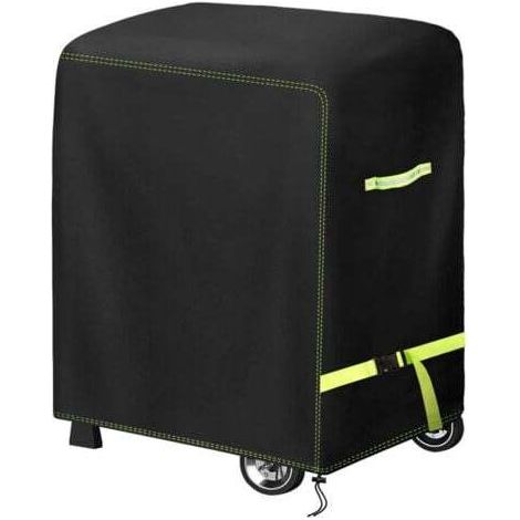 Housse Barbecue Exterieur, 420D Oxford Bache Barbecue Exterieur Protection 90 x 70 x 110 cm, Anti-Vent/Solei/l'eau, Housse Plancha Convient la Plupart des Grills (1/5)