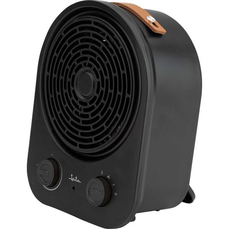Radiateur soufflant, faible consommation d'énergie, chauffage salle de bain, 2000 W, 2 niveaux de puissance, ventilateur, thermostat, protection anti-basculement, poignée de transport (1/5)