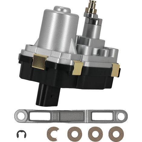 Actuador de turbocompresor, de metal, 16,1 cm de largo, 12 cm de ancho, 11,3 cm de alto, 550 g de peso. (1/5)