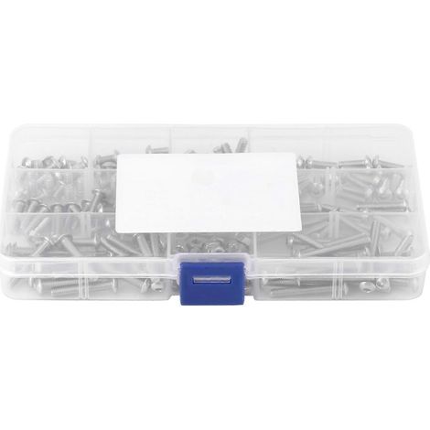 210-teiliges M4 Edelstahl SS304 Innensechskantschrauben- und Muttern-Set