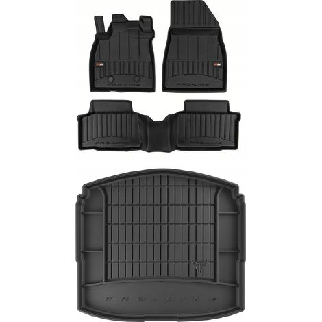 Juego 3D de alfombrillas para el suelo y alfombrilla para el maletero del Dacia Duster 3 a partir de 2024-