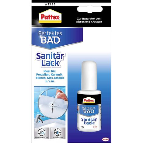 Pattex Perfektes Bad Vernis sanitaire Couleur blanc PL50W 50 g W019631