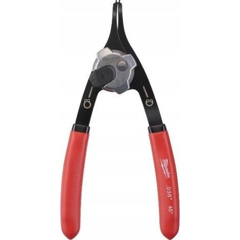 Milwaukee Alicates para anillos de seguridad metálicos 152 mm precisión